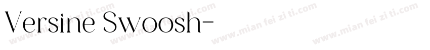 Versine Swoosh字体转换
